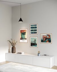 Image 10 of Artprint / Giclée / Kunsttryk / "Vejen til Hans Knip" 