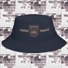 LAGOS TRAFFIC LUX COUTURE TWILL BUCKET HAT (FADED LILAC)