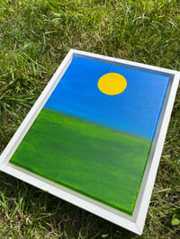 Image 2 of ‘Sunday Sun’ Original Acrylic On Canvas Painting 