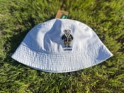 Image of Aggie Polo Bulldog “Sullivan St.” Bucket Hat-White