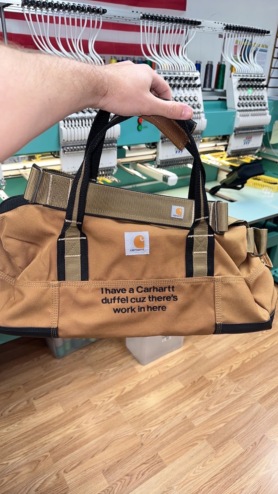 Carhartt discount duffel bag