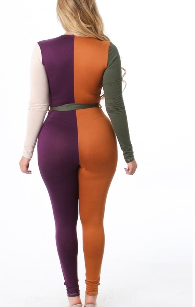 Image of Sexy two tone (jumpsuit)