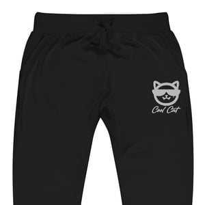 Image of White Cool Cat Sweatpants