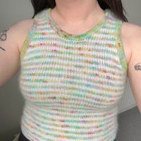 Image 4 of Amsterdam Striped Racerback Vest