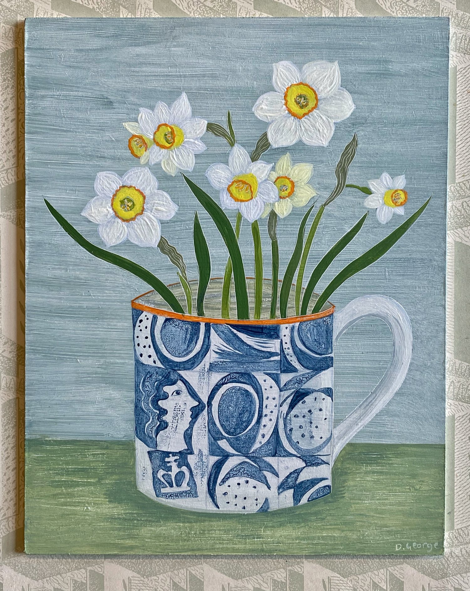 Image of Ben’s cup of Narcissus 