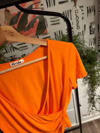 Image 2 of NWT orange cross top