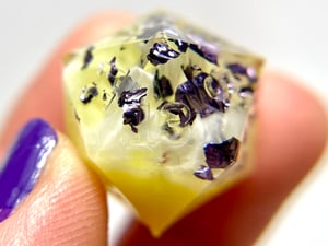 Image of Yellow and Purple aka Stealth Non-Binary (finished upon order)