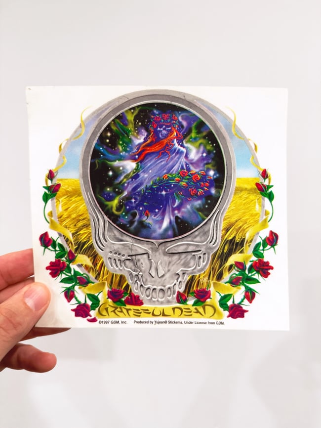 Grateful Dead 1997 SYF 6" Sticker