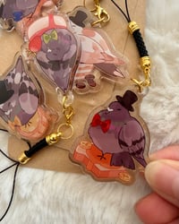 Image 4 of Pastry Pigeons Gacha blind-bag phone charms!