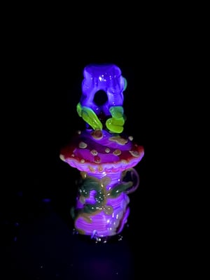 Image of ? Mushroom Bungalow Pendant (UV)