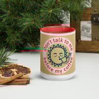 Image 1 of Cygen Divine Designs Don't Talk To Me 15 oz. Ceramic Mug