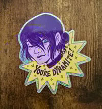 Image 1 of Reze Love Bomb Stickers [Glitter!] + Print Bundle