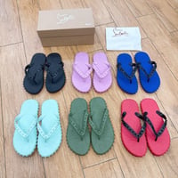 Image 1 of Studded Flip Flops (7 Colors)