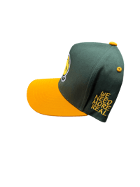 Image 2 of Green and yellow SnapBack 