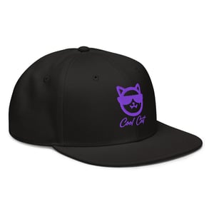 Image of Purp Cool Cat Snapback