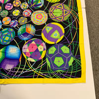 Image 17 of Hermès Cashmere Shawl "L'Art du Tamari" by Nathalie Vialars 140cm