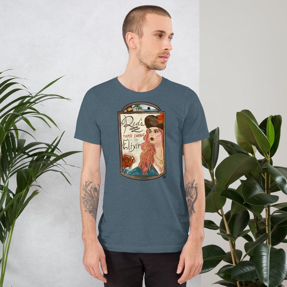 Red’s Pirate Elixir Unisex t-shirt