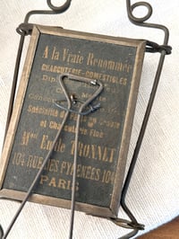 Image 7 of Petit miroir triptyque ancien