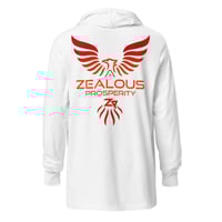 Image 3 of  Embrace Change Hooded long-sleeve tee