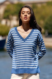 Image 4 of Jersey Melyo Marinero Azul Claro