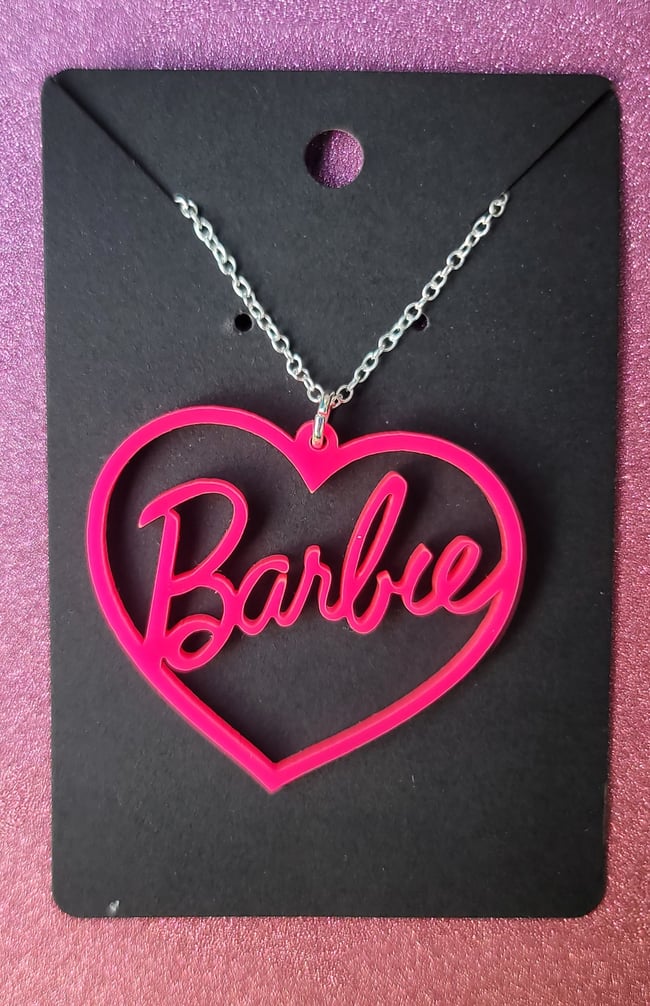 Barbie Logo Necklace
