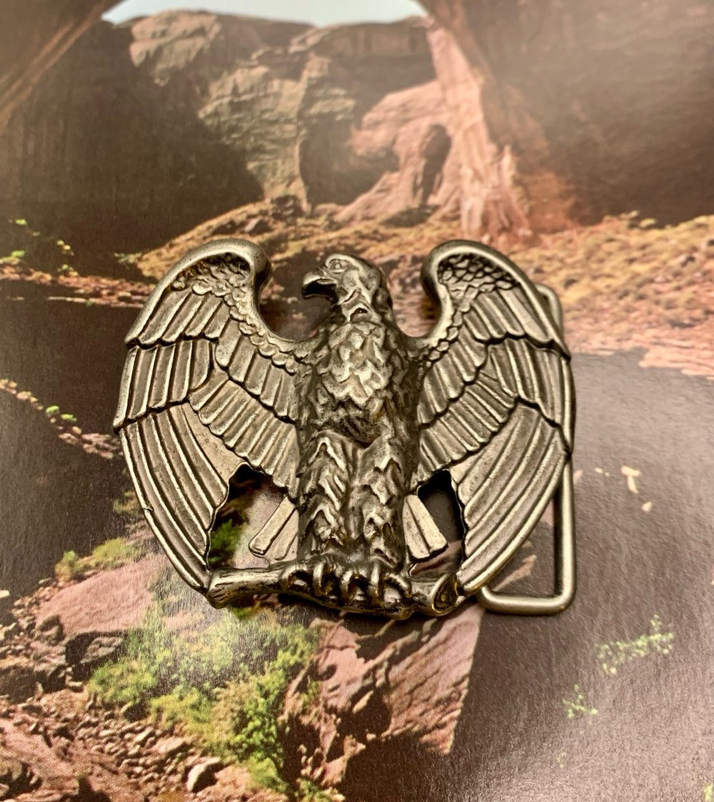 Vintage Eagle Belt Buckle