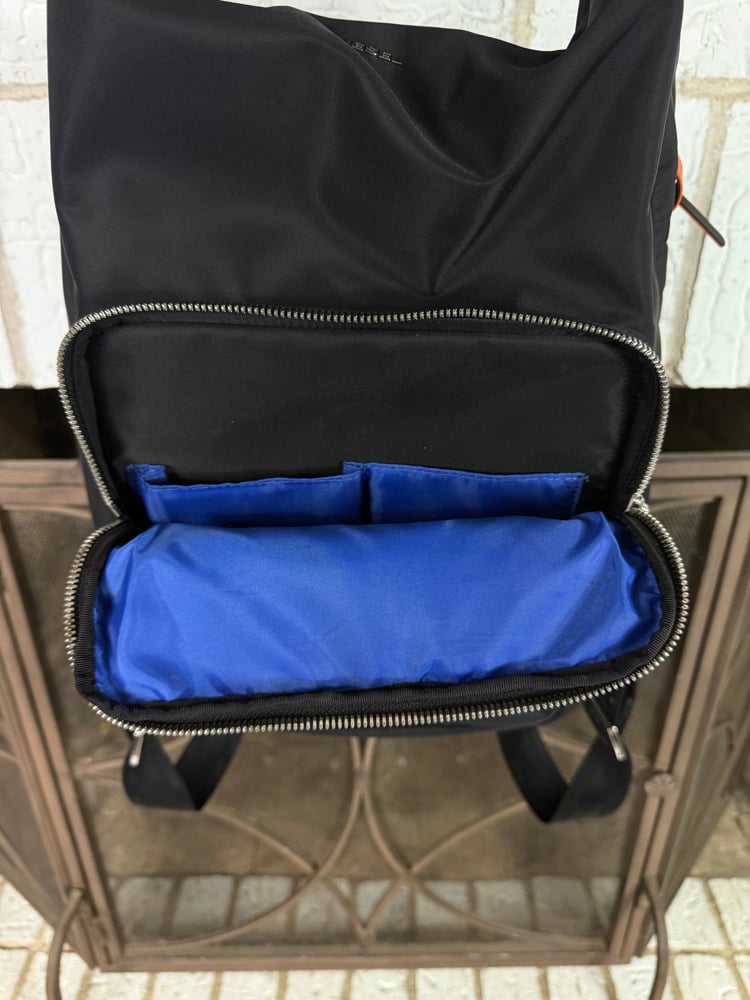 Image of Diesel Top-Strap Nylon Backpack