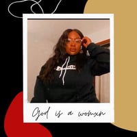 Image 2 of GOD IS A WOMXN HOODIE