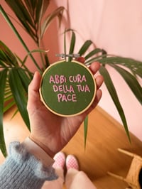 Telaio Abbi cura della tua pace