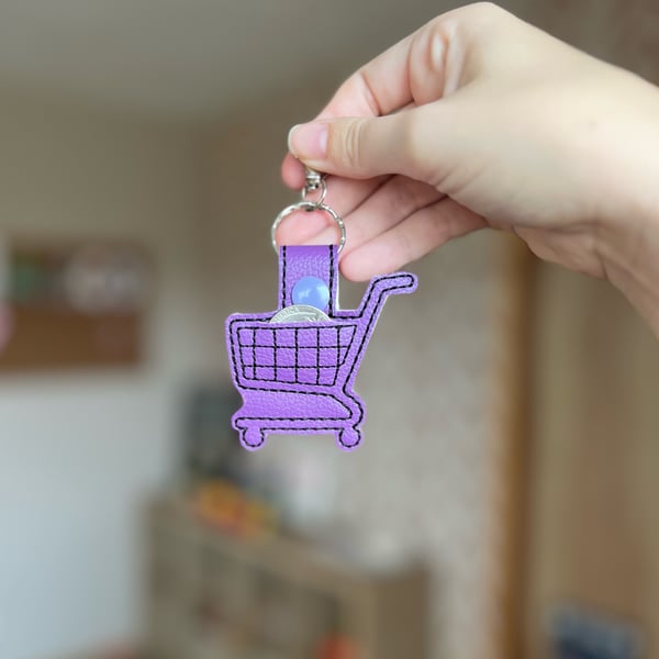 Image of Quarter holder keychain 