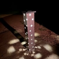 Image 2 of Garden Column - Star Pattern