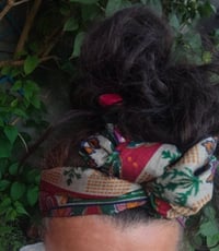 Image 3 of Milan Hareem/ Bloomer/ Balloon trousers with matching head scarf -maroon upto 14 uk