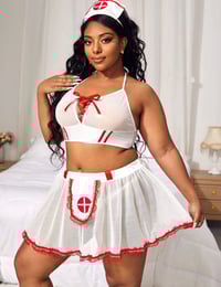 Image 1 of Lingerie Costume Plus - Style 3