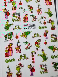 Image 2 of Grinch sticker 2 
