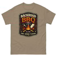 Image 1 of Backroad BBQ Co Unisex T-Shirt Smokehouse Grill Graphic Tee