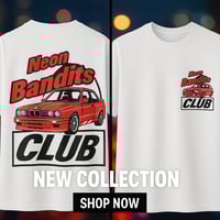 White Red and Black City Cruise Tee Large