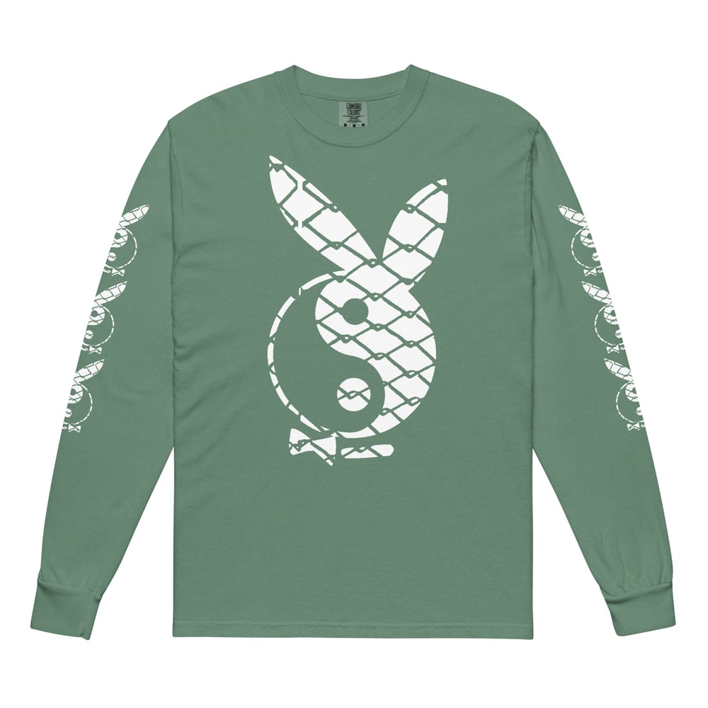 Chainlink bunny long-sleeve shirt