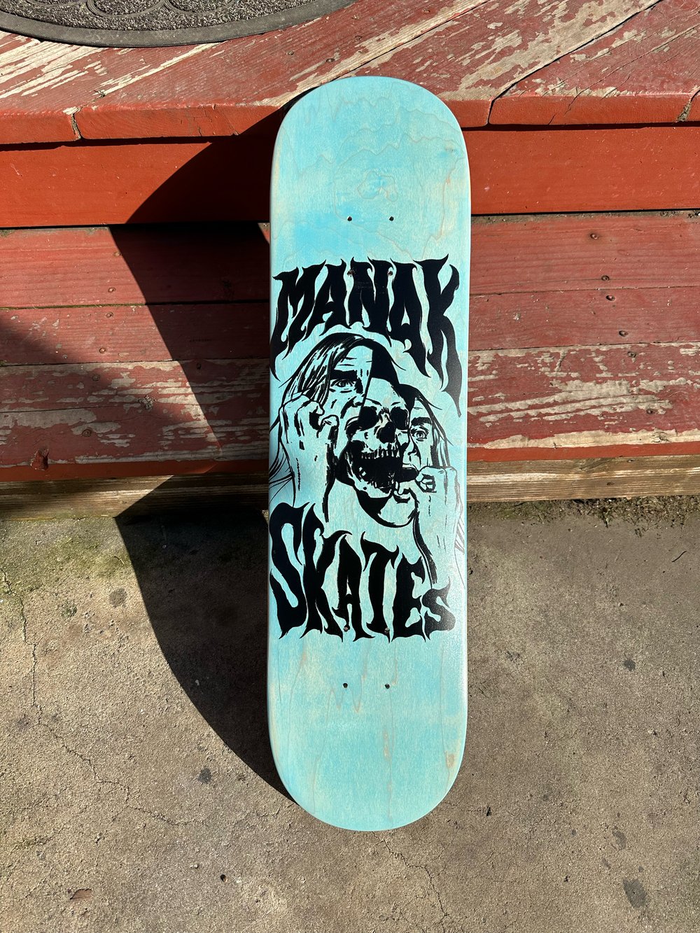 8.0” Popsicle - Iggy Graphic - blue stain