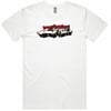 Logo Tee - White (Red/White Logo)