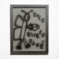 Dibujo ‘Solo quiero café’ 