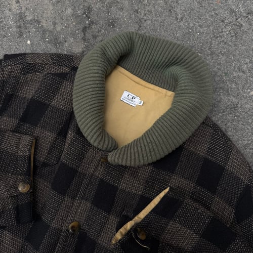 Image of 1984 CP Company Wool Plaid Jacket, Size 50 - XL