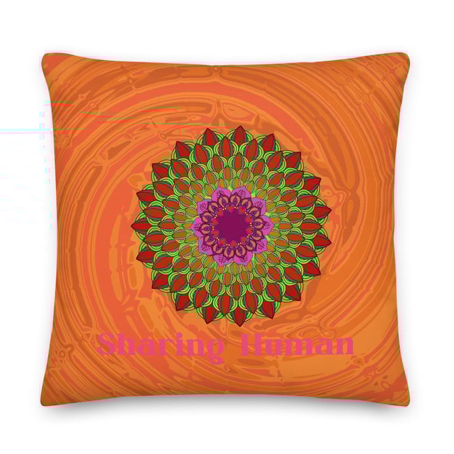 SHARING HUMAN™ Mandela Pillow - Alive