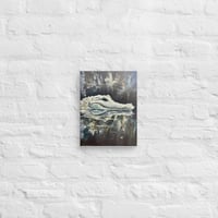 Image 1 of Albino Alligator Canvas