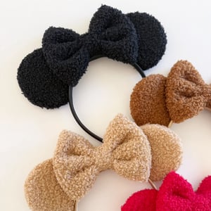 Image of Holiday Sherpa Mouse Ears