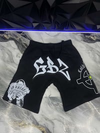 Black- GBZ X COLD SHOOTER  shorts 