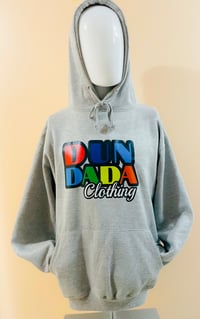 Image 1 of Grey Pullover Hoodie by DUNDADA™ 