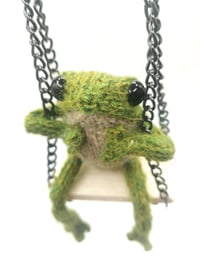 Image 2 of Frog on swing 2