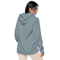 Image 18 of What's The Use Embroidered Unisex Pigment-Dyed Hoodie