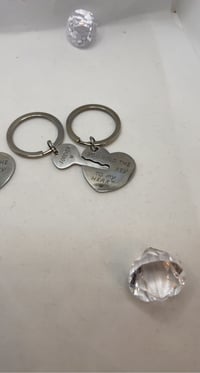 Image 3 of Couple Matching Keychains 