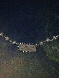 -;- song lyrics necklace -;-